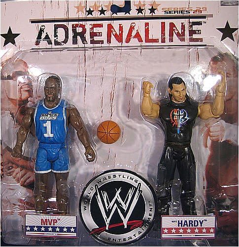 WWE Wrestling Adrenaline Series 29 Action Figure 2-Pack MVP & Matt Hardy