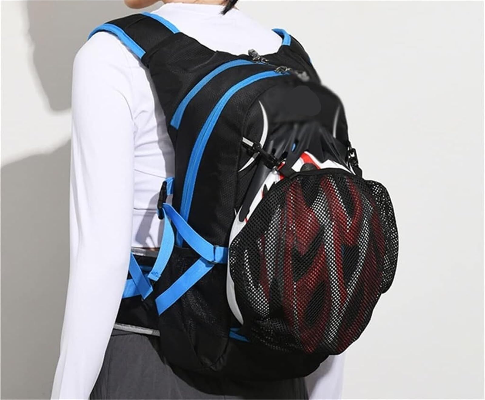 Wanderrucksack Radfahren Rucksack Fahrrad Tasche Outdoor Sport Bergsteigen Wandern Rucksack Hiking Backpack(C)