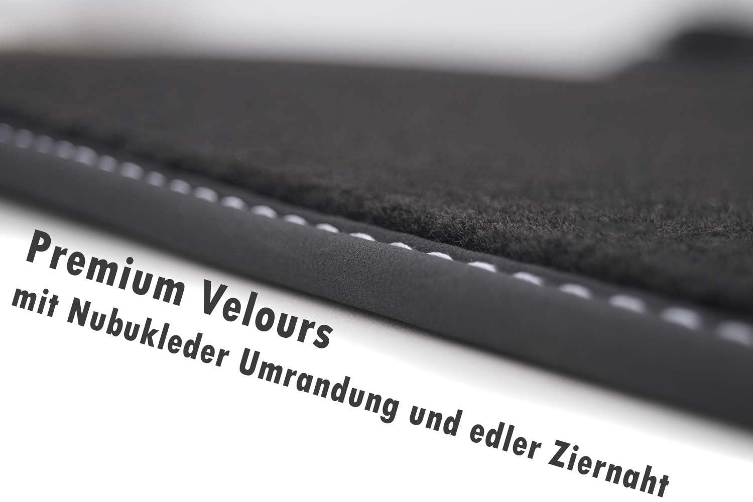 Fahrerseite Velours Fußmatte für Tesla Model 3 2017 - 2026