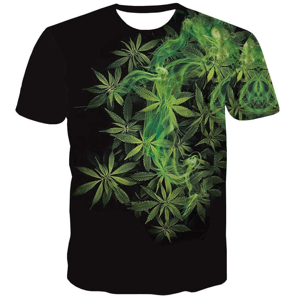 Leaf patterns shirt
