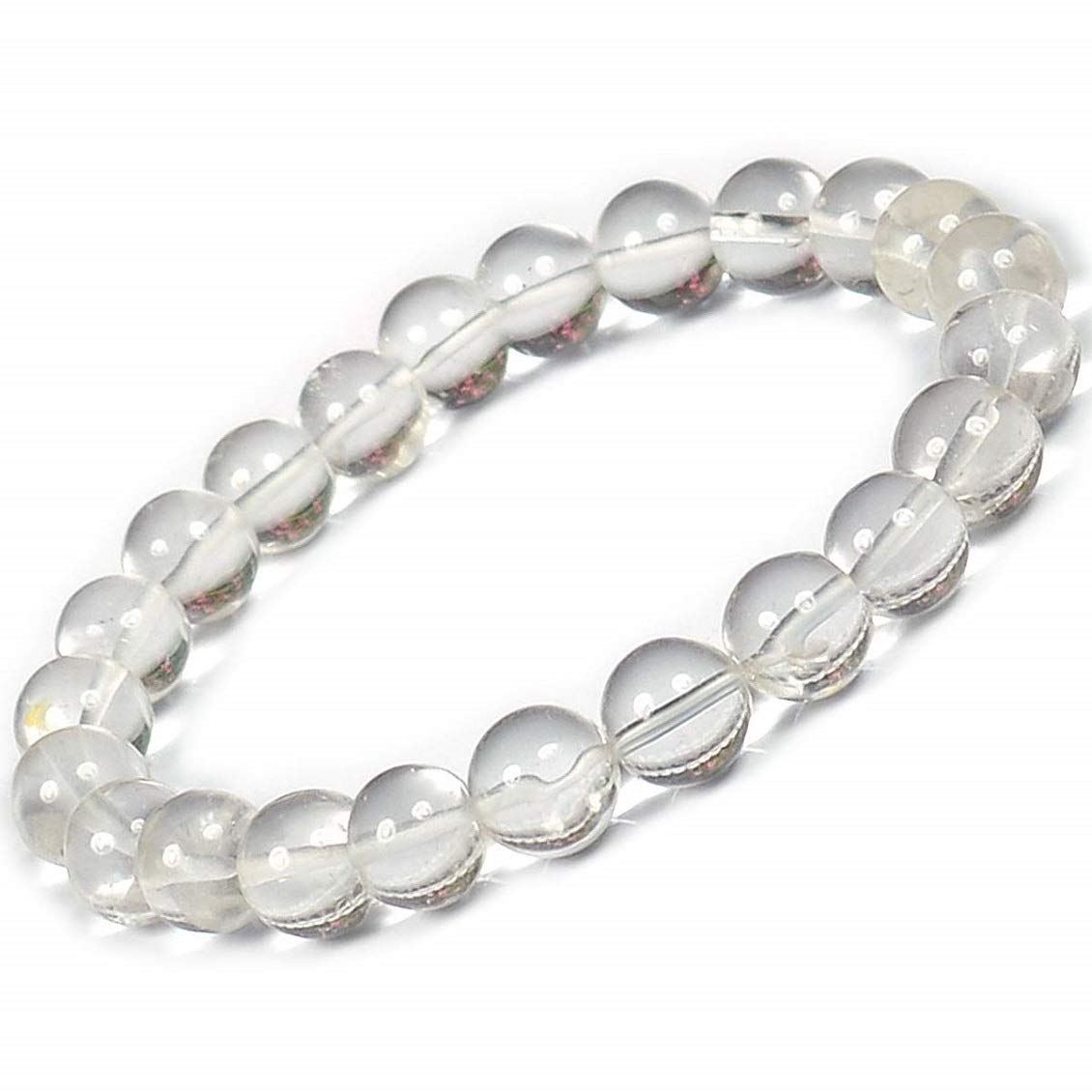 numeroastro Crystal | Sphatik Stretchable Round Beads Bracelet For Men & Women (1 Pc) (B08CKDQZ5C) Amazon Price History, Amazon Price Tracker