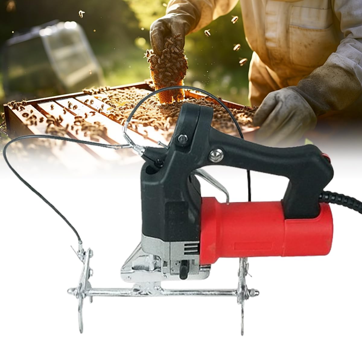 Dissolvant d'électricité pour ruche avec serrage de 23-30 mm