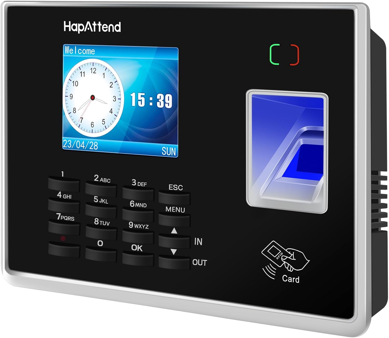 Amazon.com : HapAttend Time Clocks for Employees Small Business ...