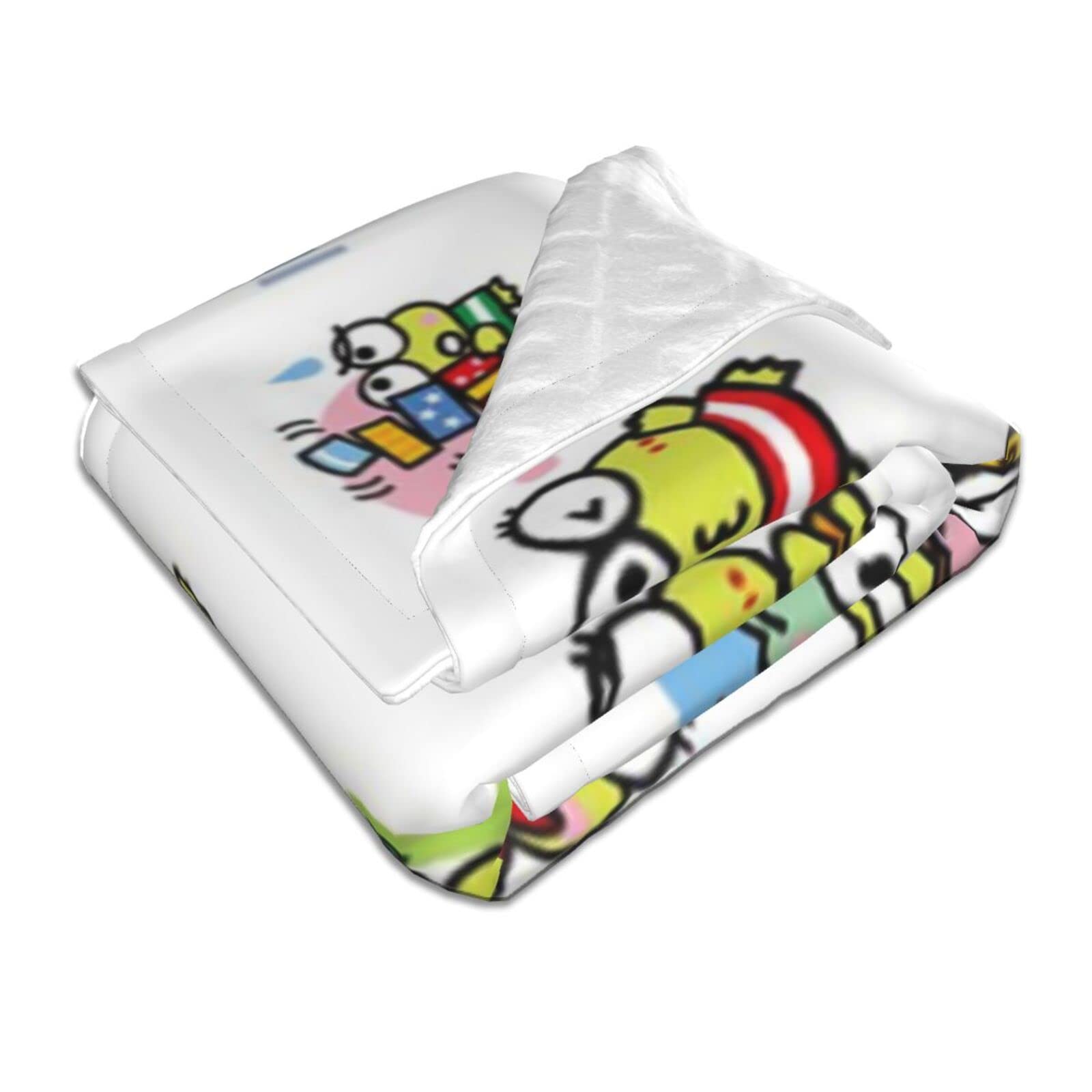 けろけろけろっぴ ひざかけ ブランケット ハーフケット レトロ