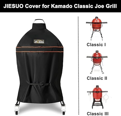 Miniatura 2 de Funda para parrillas de carbón Kamado Joe Classic, accesorios para Kamado Joe, resistentes e impermeables
