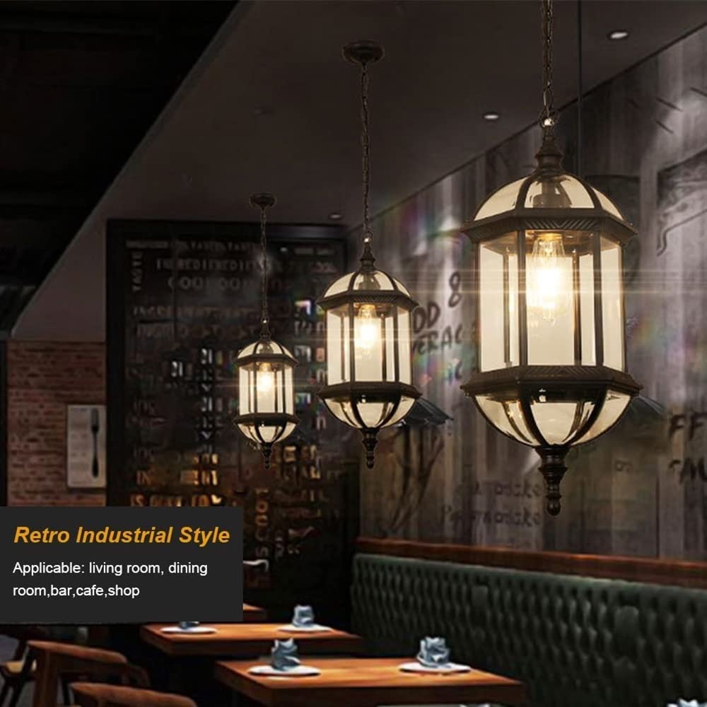 lampy wiszące, Przemysłowy aluminiowy żyrandol na werandę, patio, loft, restaurację, bar, kawiarnię, altanę