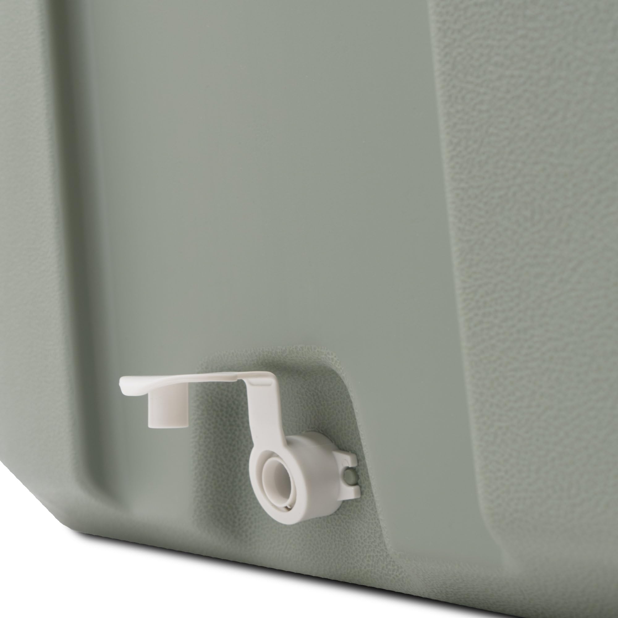 CampFeuer Lodówka LightGreen 70 litrów z kółkami, izolowana lodówka turystyczna z uchwytami, przenośne pudełko chłodzące, mini lodówka, pudełko termiczne, pudełko na przekąski, chłodziarka do lodu, do