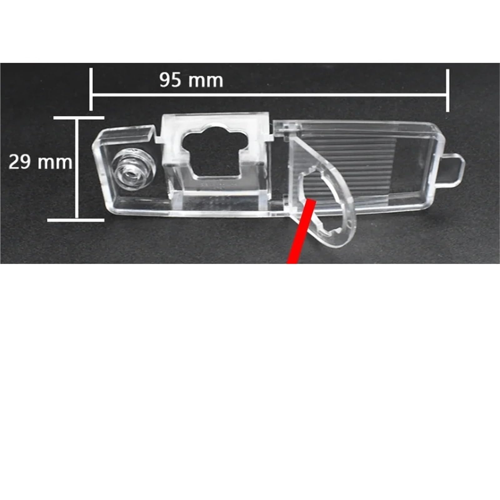 para Lexus para RX300 1999-2003 170 Grados AHD 1920x1080P Cámara Trasera Ojo Pez Visión Nocturna(Dynamic 720P CVBS)