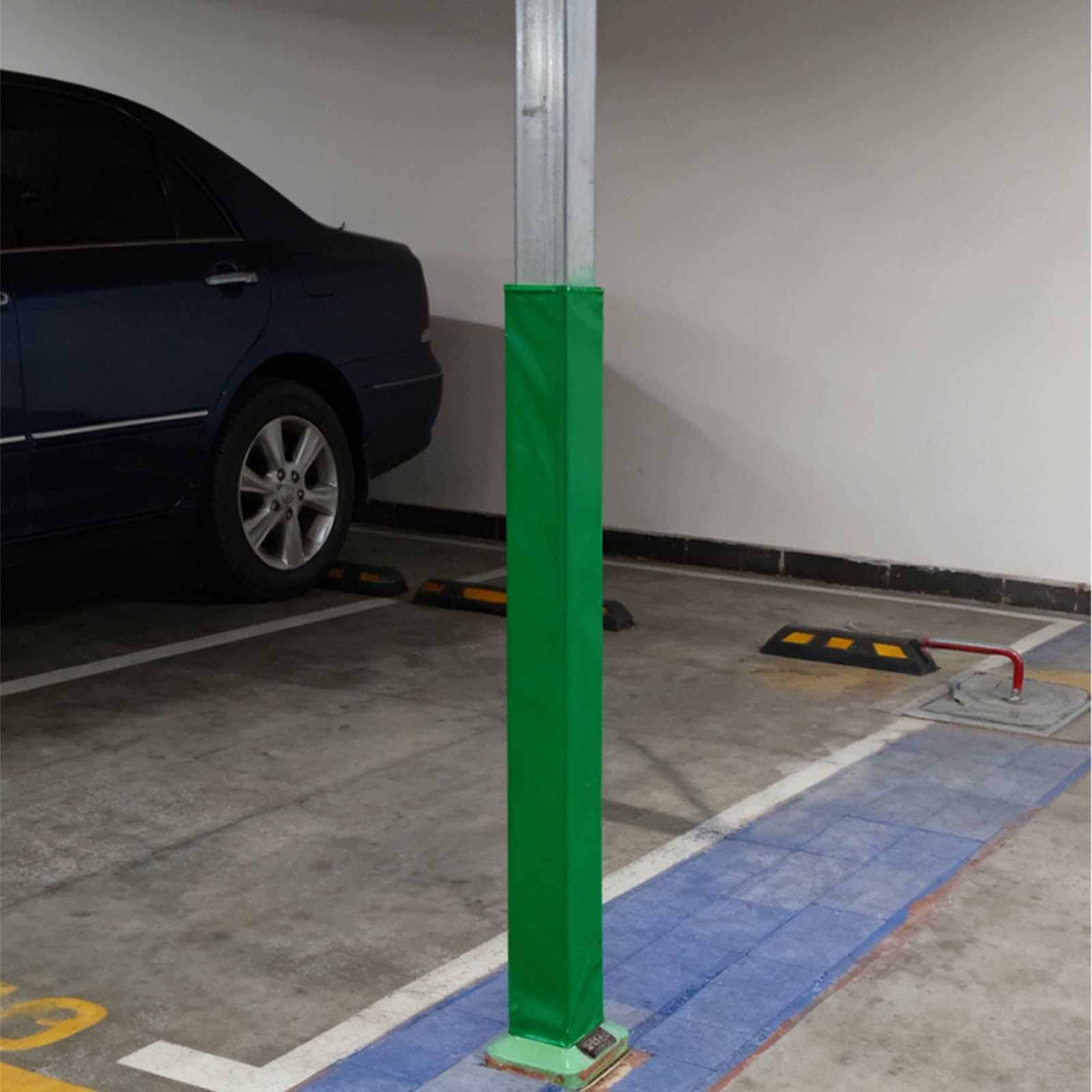 Coussin de sécurité pour poteau de garage protection mousse 1m50