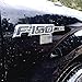 US American Flag x 2 Chrome Metal Decal Emblem Sticker Subdued for Auto Truck Car US American Flag Chrome Decal Sticker Auto Bumper Sticker US Flag Decal Sticker for Car Truck - 4 x 7.62cm
