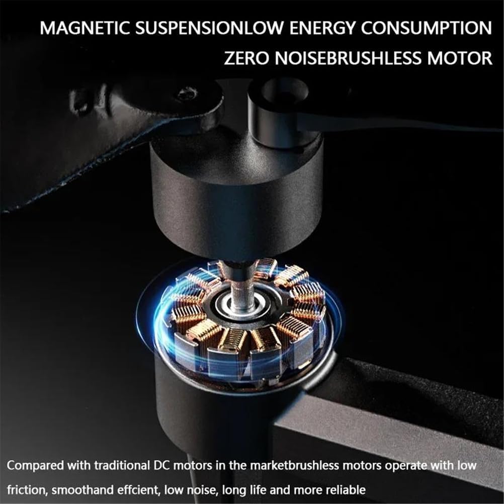 Close-up of a brushless motor on the FINOTI K11 SE drone