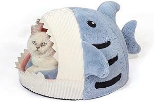 Jiupety Blue Cat Bed: Ultimate Coziness for Your Feline Friend