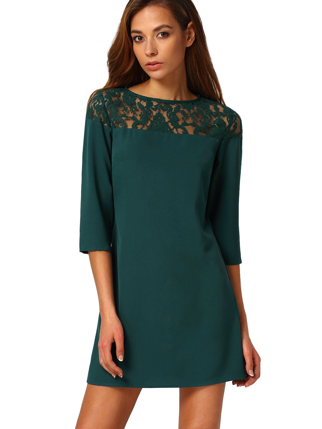 chinese dress ladies Shein Sage Lace Overlay Mini Dress- Size S (US 4) – The Saved Collection