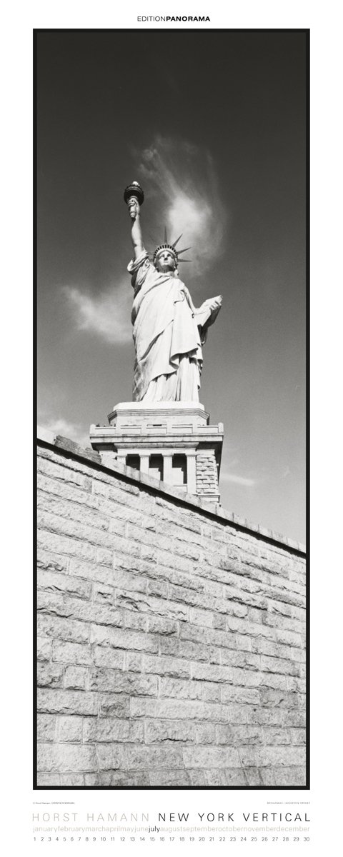 New York - Magnum Kalender immerwährend: Panorama Kalender m. immerwährendem Kalendarium