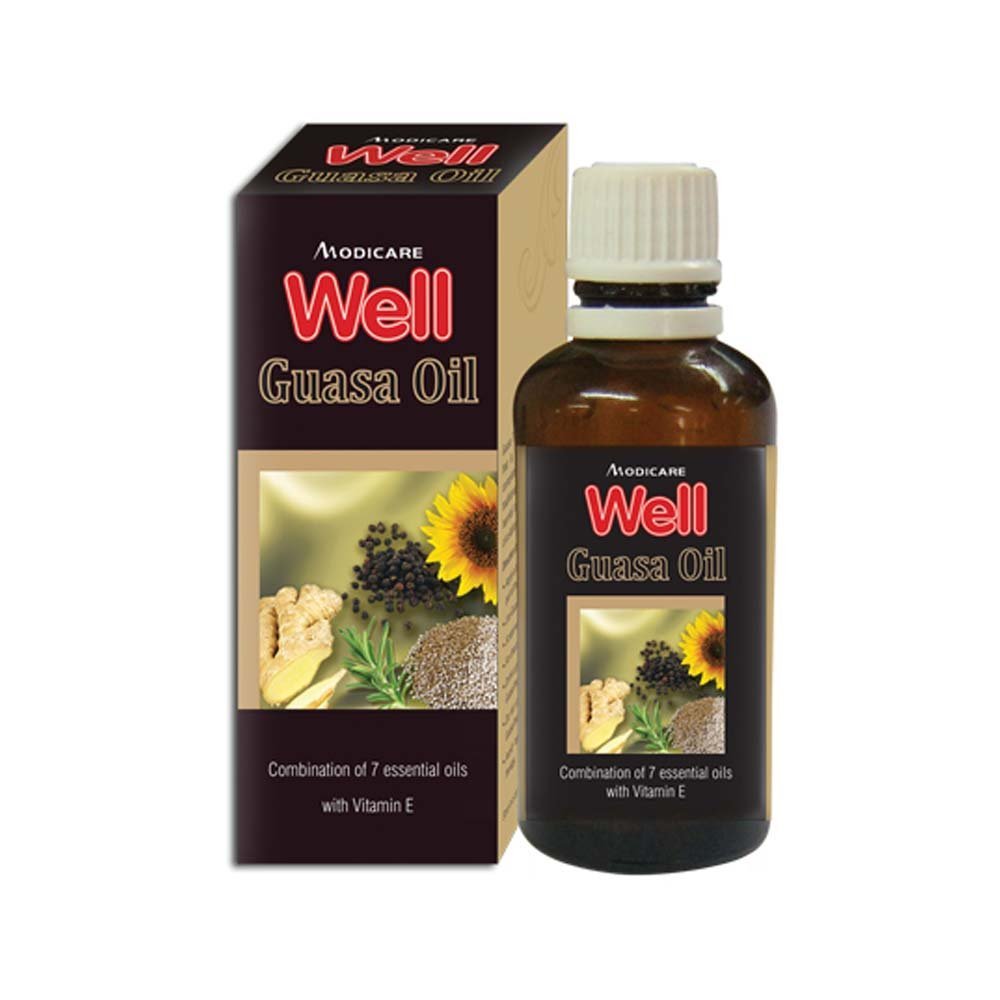 Well Guasa Oil With Vitamin E, 50 Ml