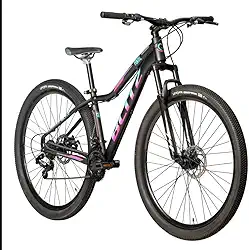 BLITZ - Bicicleta Aro 29 Pontal MTB em Alumínio com Câmbio SH de 21 Velocidades, Freios a Disco Mecânicos, Quadro Leve e Resistente, Ideal para Trilhas