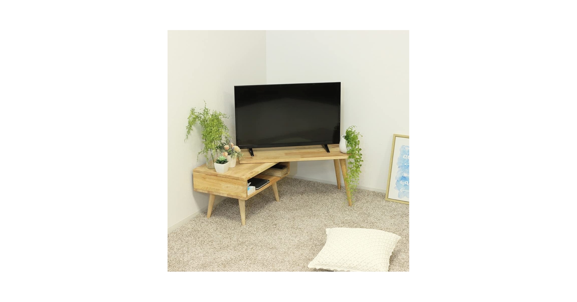 Amazon｜ローテーブル 伸縮 ローボード TV台 伸長式 テレビ台 机 脚付