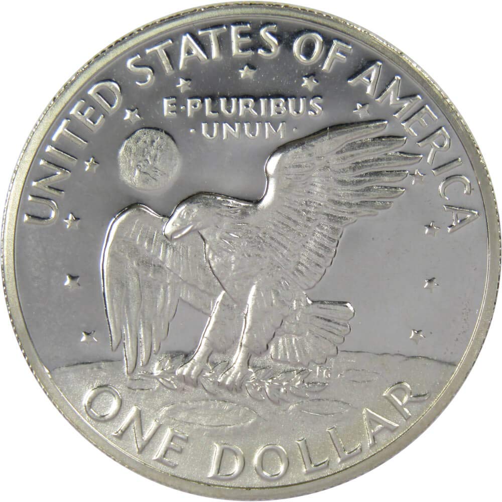 1971 S Eisenhower Dollar Choice Proof 40% Silver IKE $1 US Coin