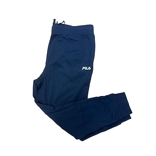 Fila Mens Mobby Joggers Size XLarge Navy Drawstring Front with Pockets