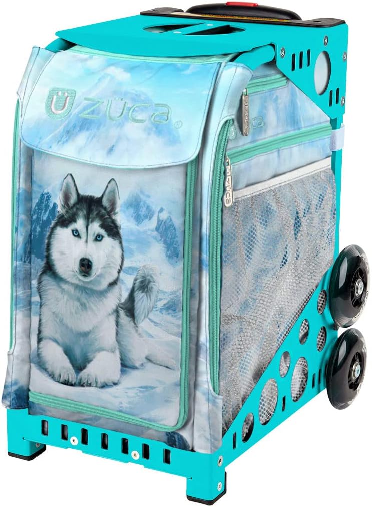 ZUCA Ice Skating Bag - Husky with Turquoise Frame