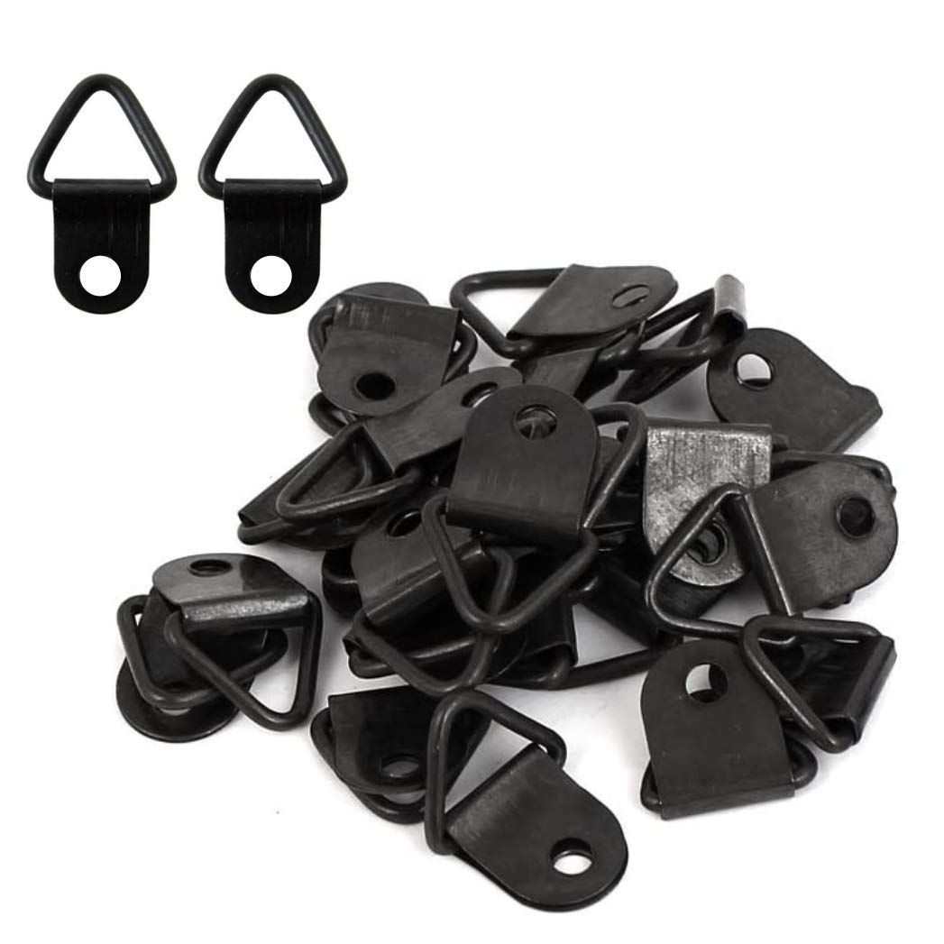 Amazon | HappyHome ビラカン 三角 吊カン 吊り金具 100個入り 三角