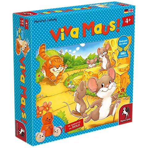 Ratón Pegasus Spiele Viva Mouse 66004G para niños de 4 años o más Cover