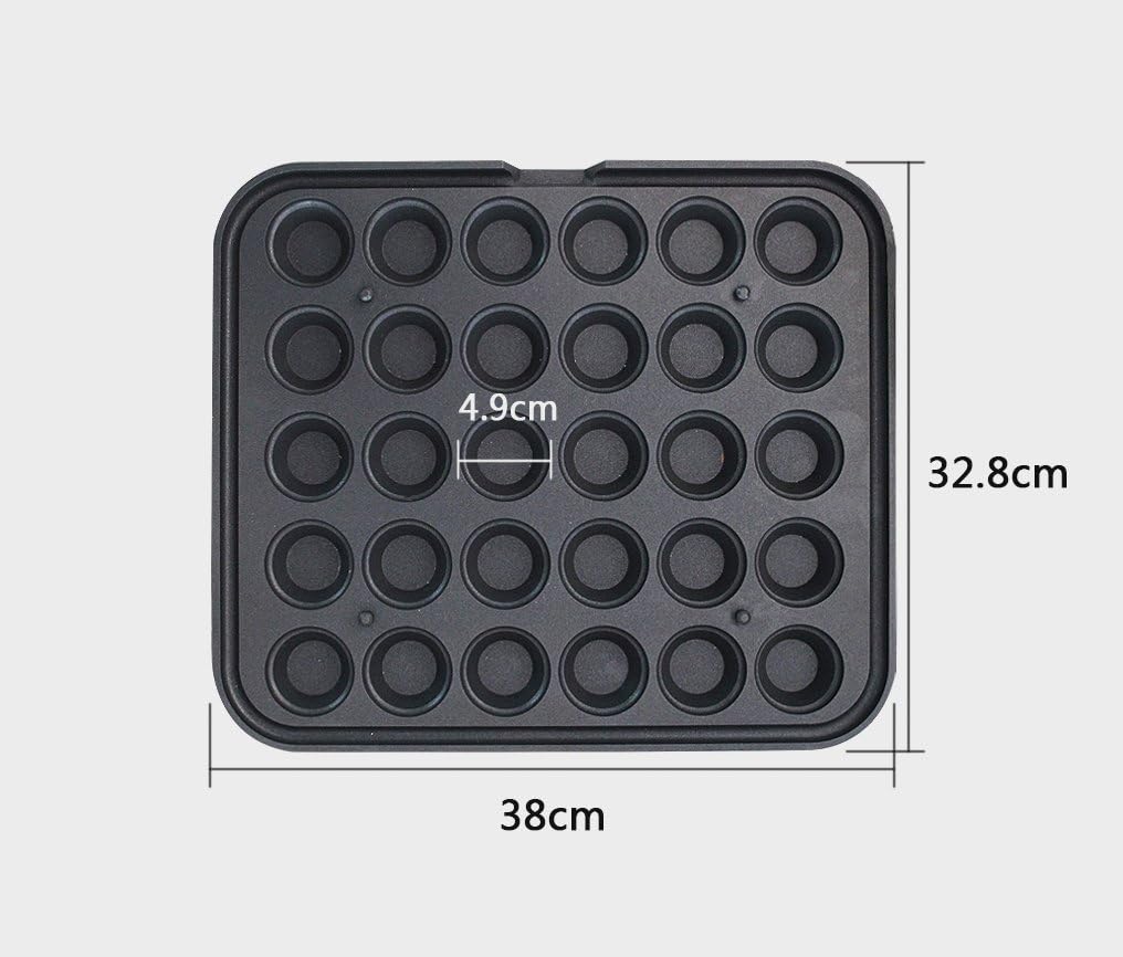 Generic Commercial Use Nonstick 110v 220v Electric 30-cavity Pastry Pie Tartlet Maker