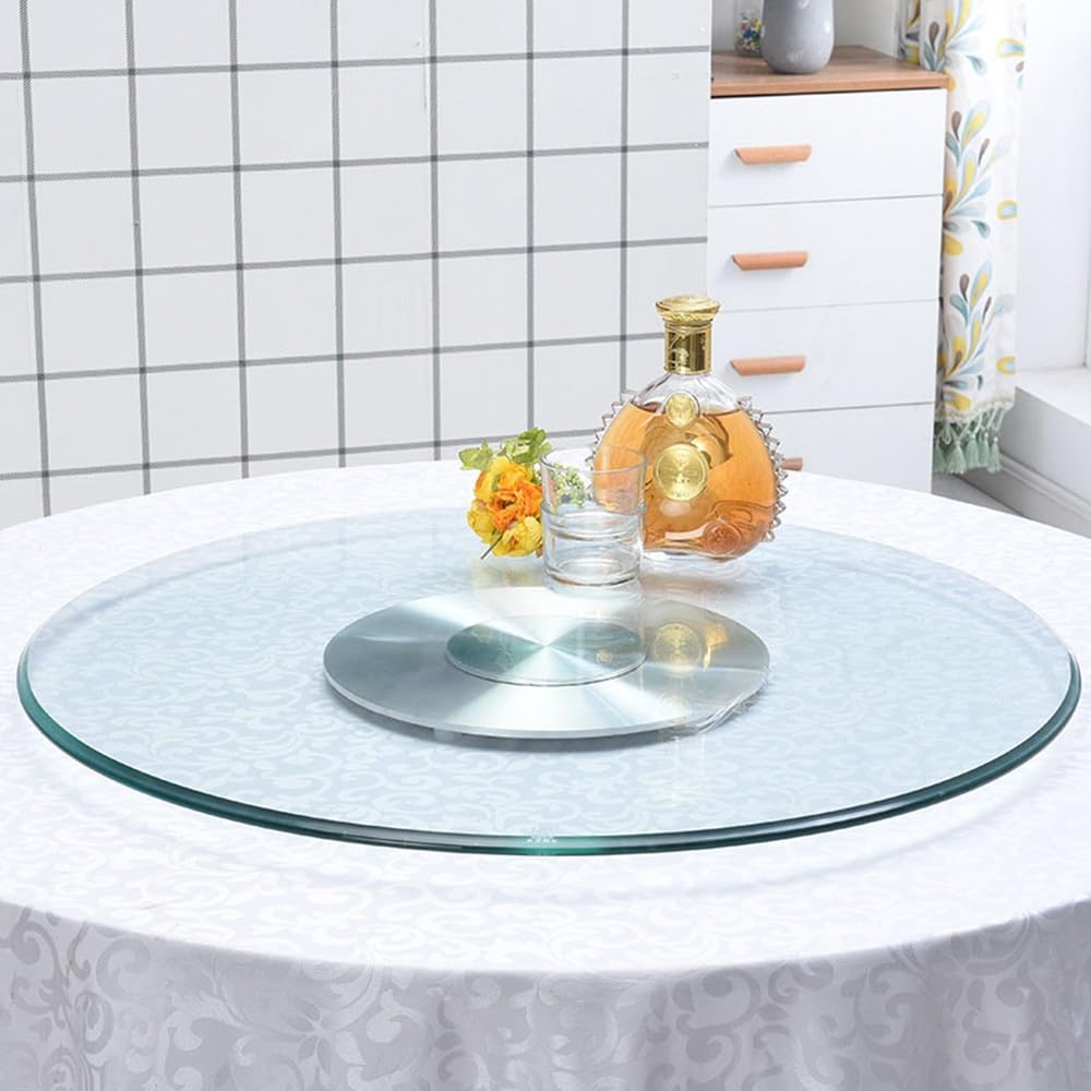 60cm Glazen Draaiplateau Grote Lazy Susan, 70CM/27