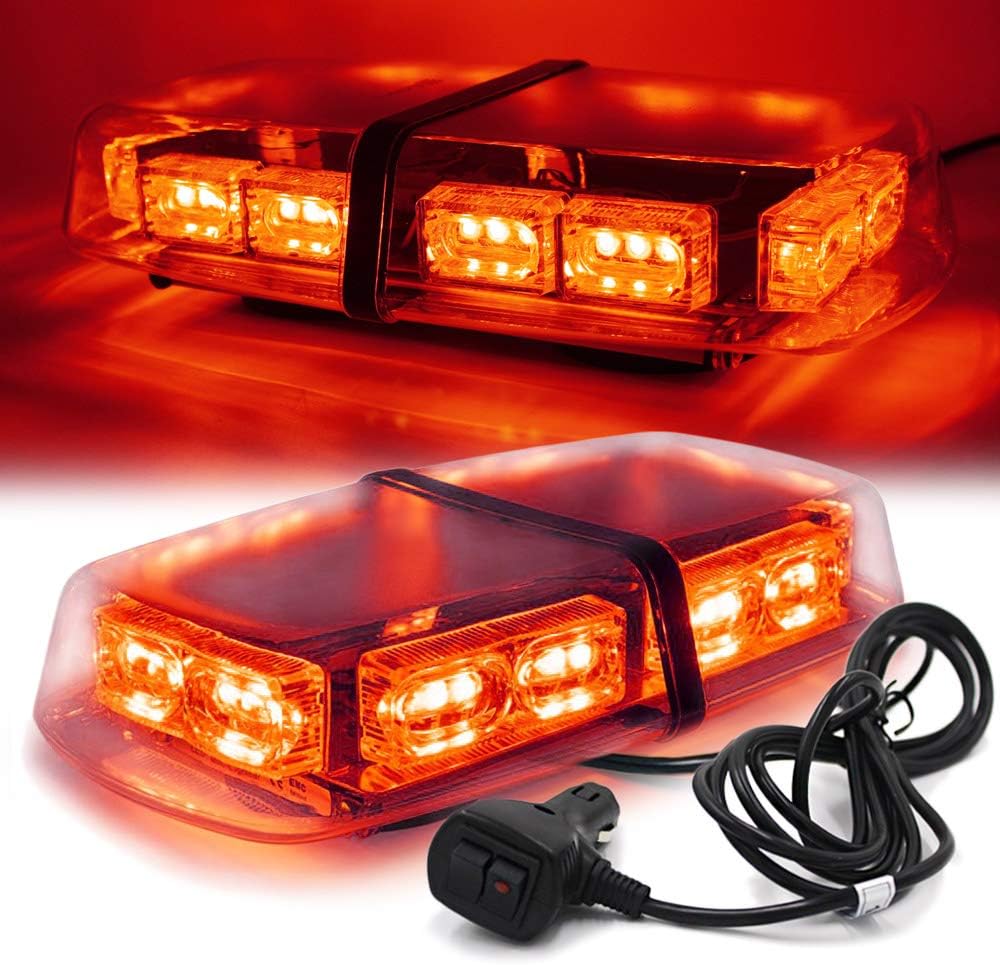 Automotive for Plow or Tow Truck Construction Vehicle Red Blue FOXCID