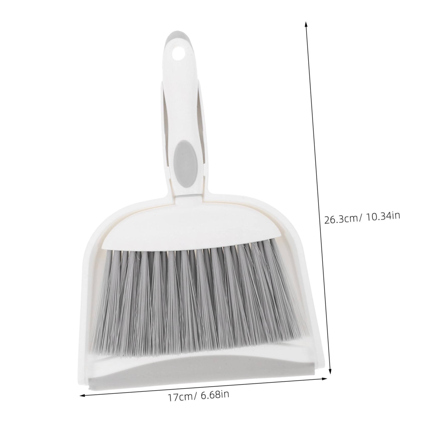 Unomor Portable Mini Cleaning Brush and Dustpan Set Small Dustpan and Brush for Kitchen Home Office Car