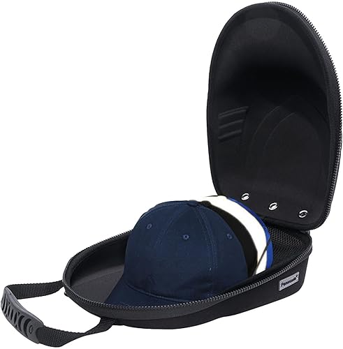 ISCORK Travel Hat Case, EVA Waterproof Hard Case - Storage Case for Baseball Caps with Shoulder Strap and Carabiner, Organizer Box disponible en Yaxa Venezuela