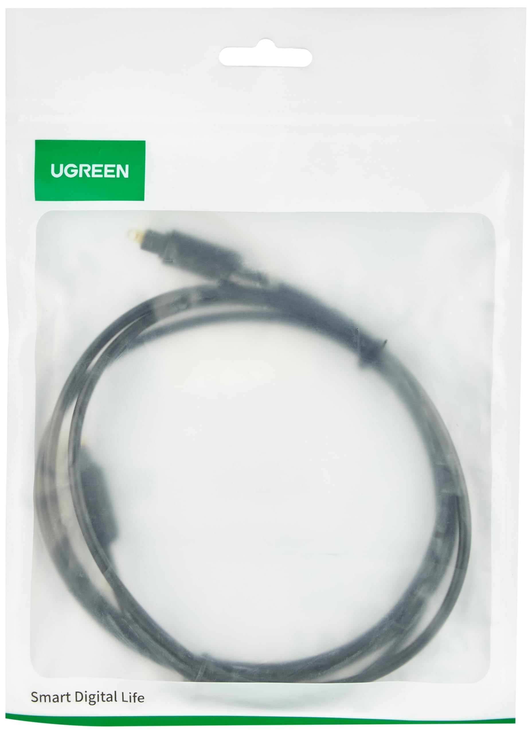 UGREEN AV122-70891B Toslink Optical Audio Cable, 1.5m - Black