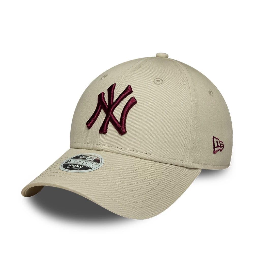 New Era New York Yankees League Essential 9Forty Cap Beige — image 1