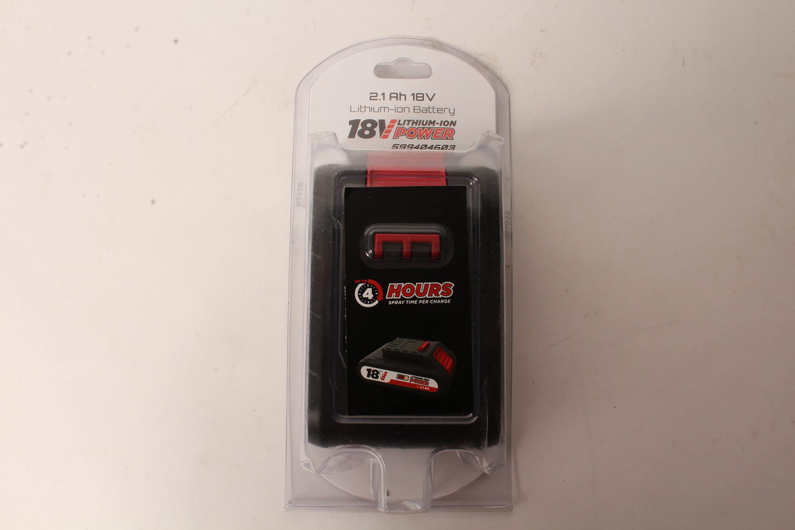 Husqvarna 599404603 18V 2.1Ah Lithium Ion Battery for 4 Gallon Sprayer 598967501