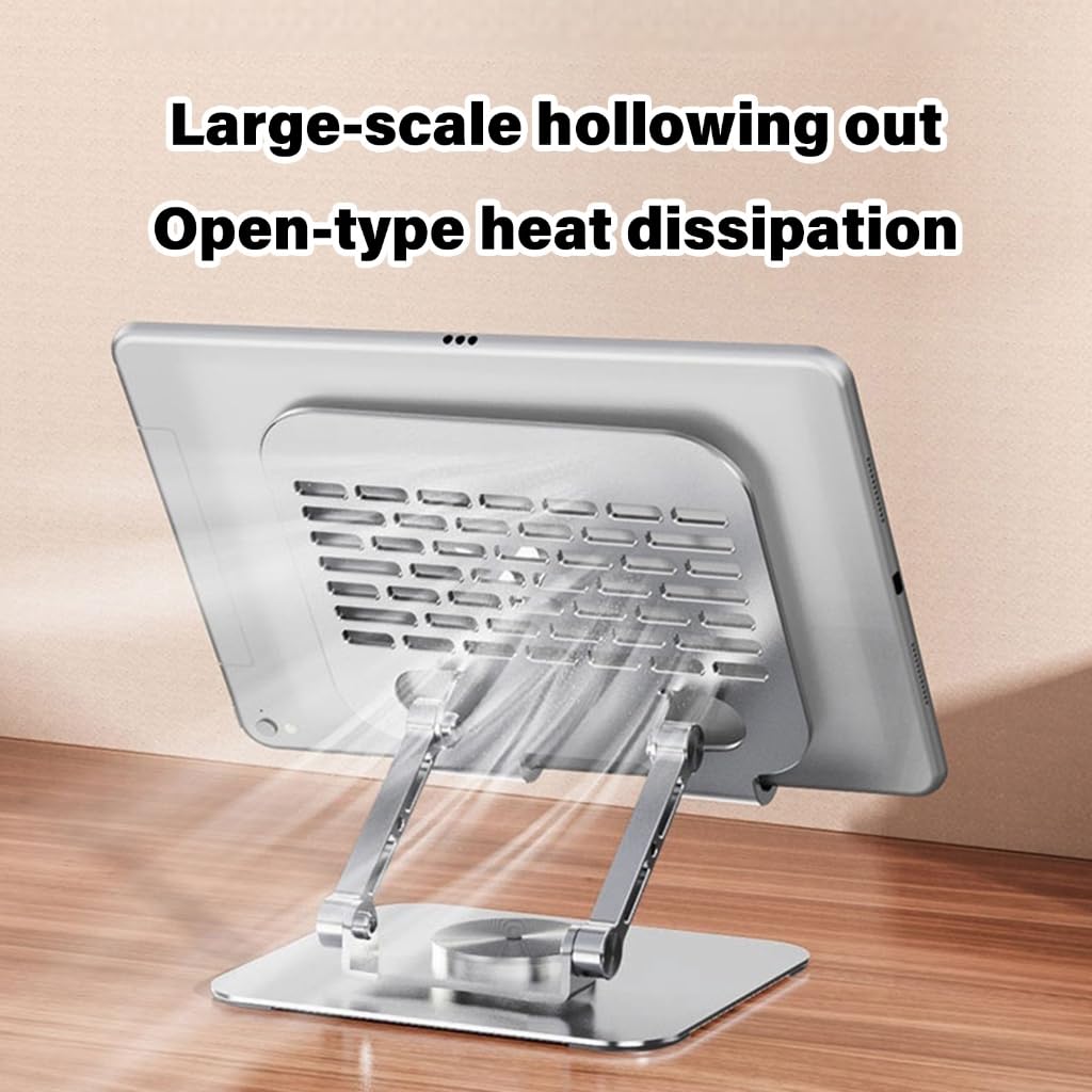 Soporte de metal con rotación de 360 grados para la mayoría de los soportes de almohadilla de computadora
