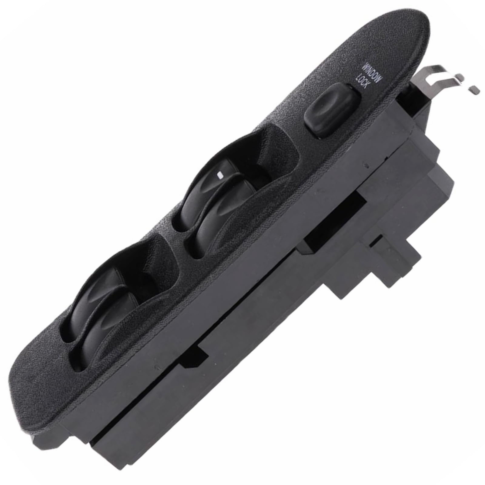 Twowinds - Interrupteur Lève-Vitre Compatible avec Mitsubishi Carisma (1995-2006) Space Star (1998-2005) - Porte Avant Gauche (côté conducteur) - MR740599 - Bouton Lève-vitre Noir ON-OFF