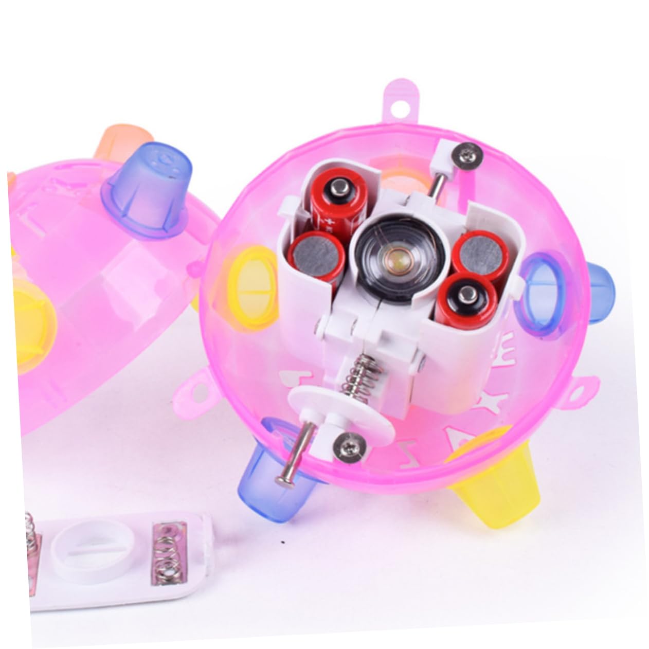 Gogogmee Glowing Toy Ball Jumping Music Ball Led Lights Boys and Girls Bouncy Music for Parties Random Color