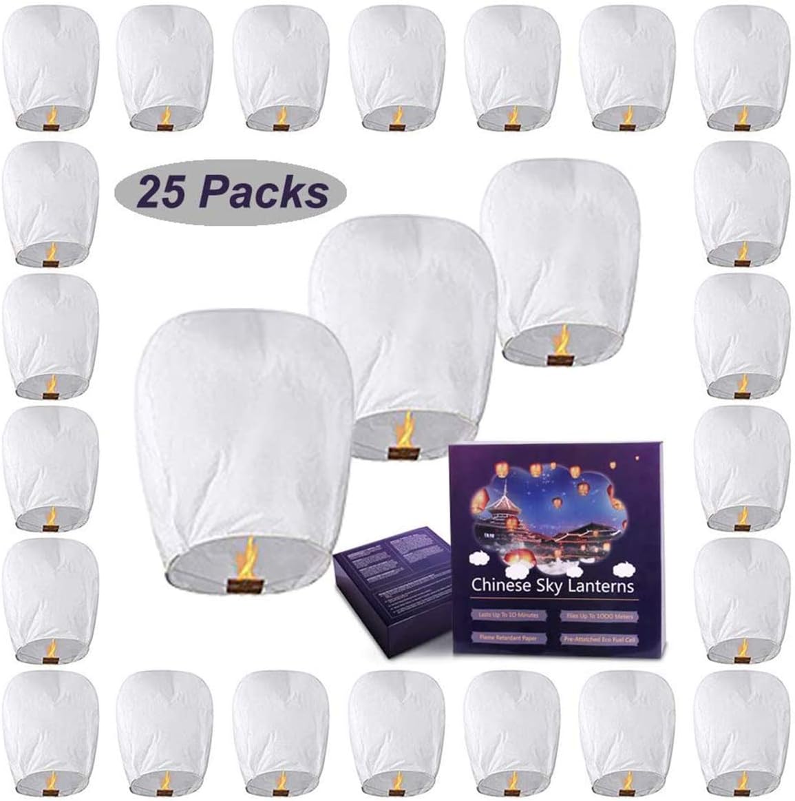 lanterne del cielo cinese