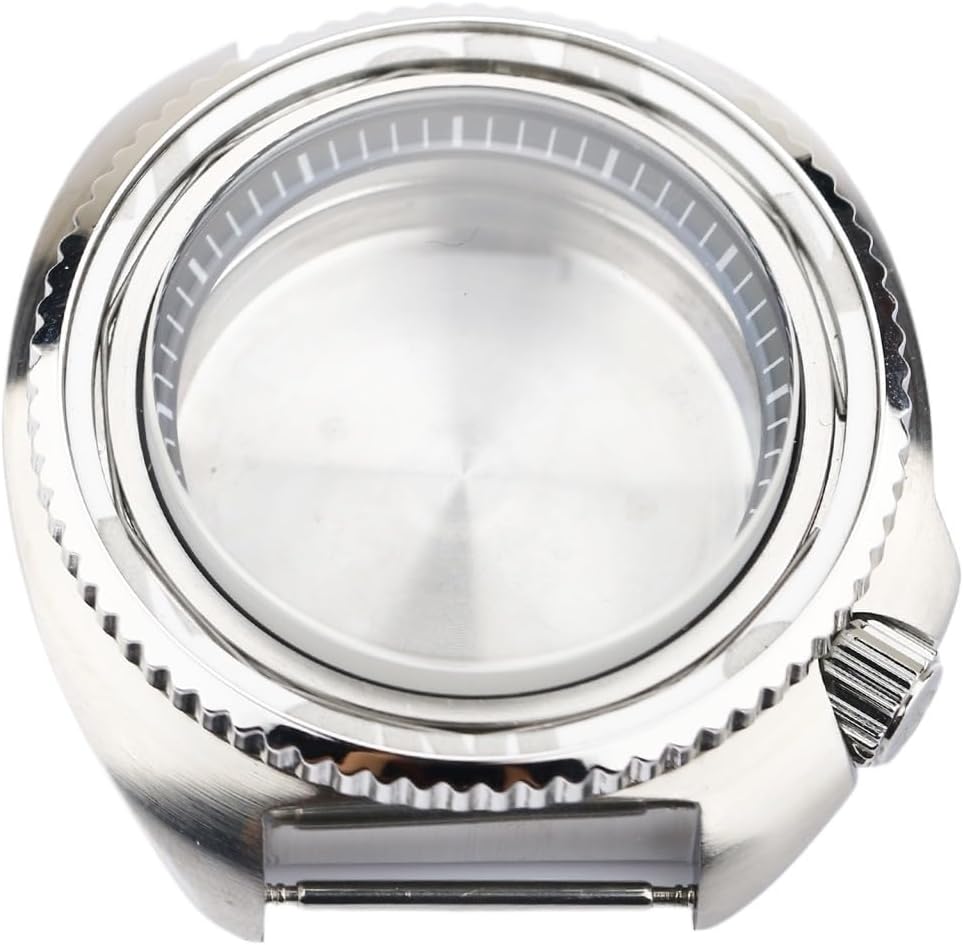 42mm Stainless Steel Waterproof Watch Case for NH35, NH36, NH38 Movements