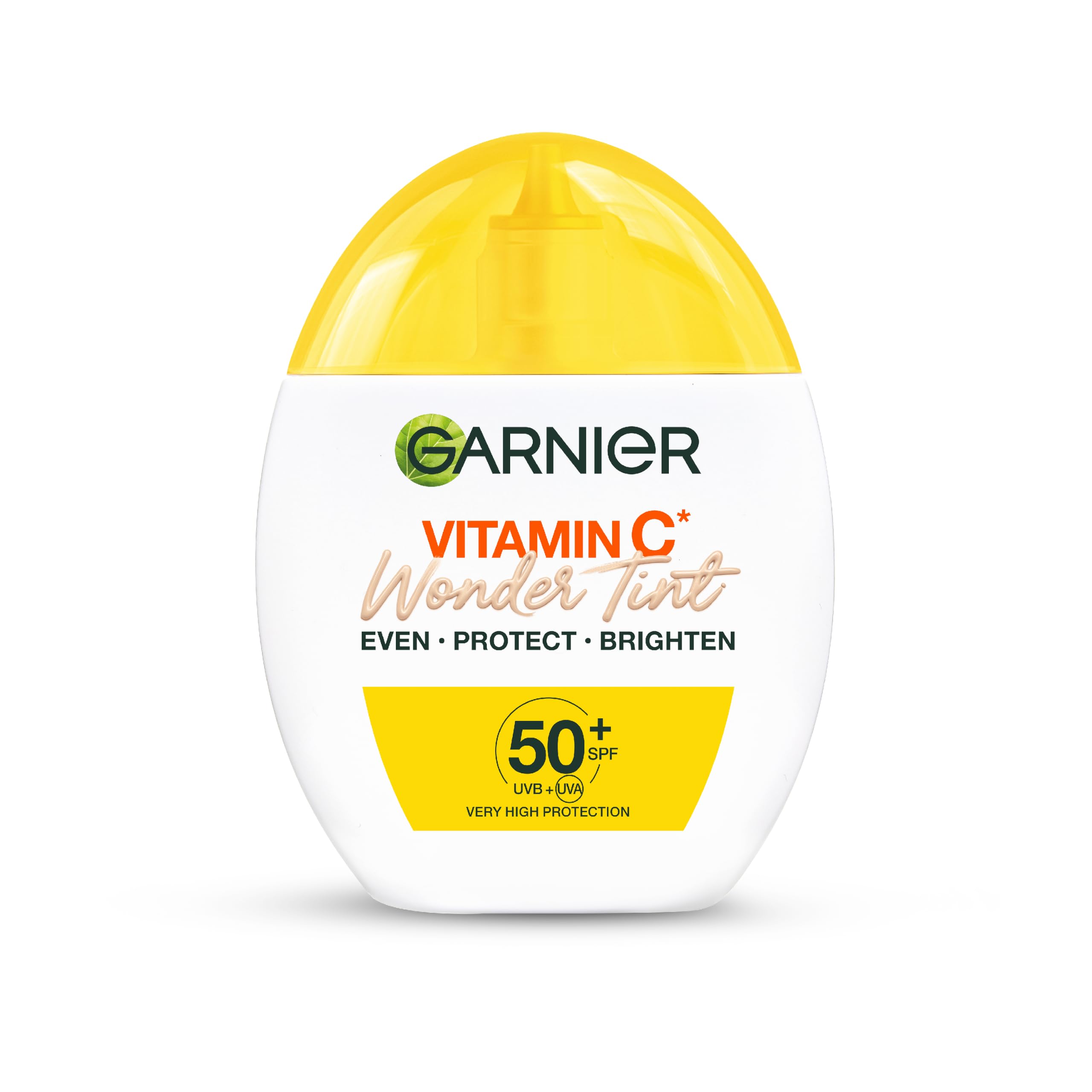 Garnier Vitamin C* Wonder Tint, SPF50+, Tinted Fluid, Shade Light, 40ml