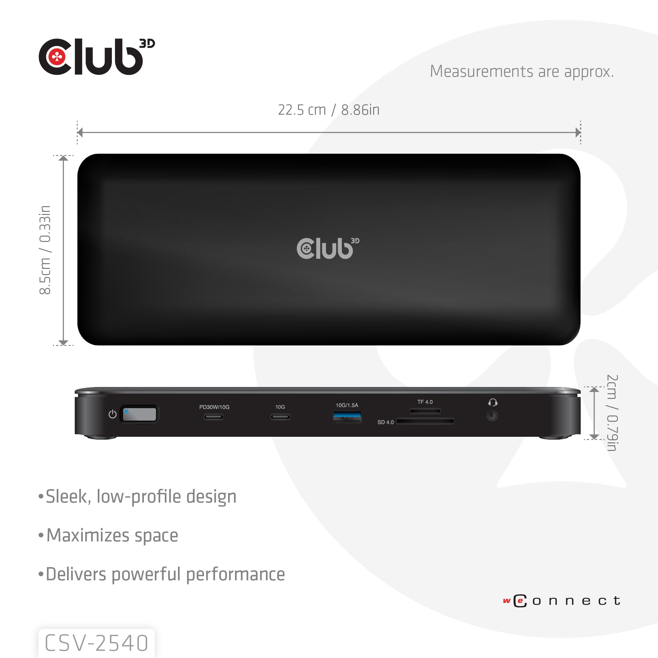 Amazon.co.jp: Club 3D 14-in-1 USB Type-C 4画面ディスプレイ