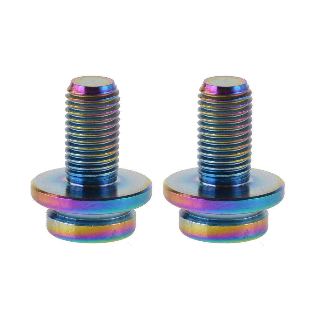 Vite Bici Componenti Shimano Vite In Titanio M6 DIN912 – Per Bici, MTB, E-bike Tuning, Con Testa Esagonale Interna Vite Titanio Bicicletta - Foto 2