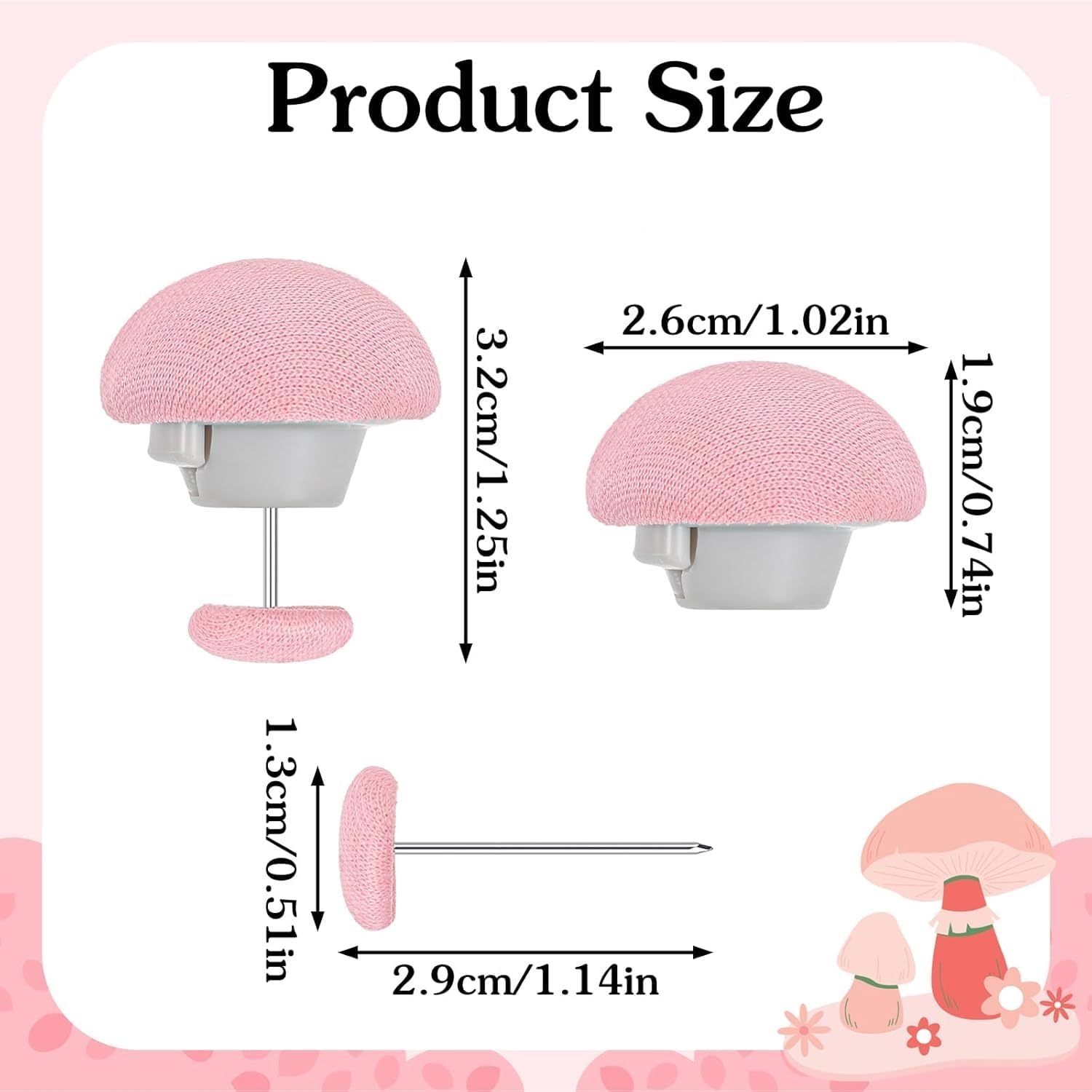 HKD Sales Mushroom Blanket Clips,Duvet Cover Clips,Non-Slip Quilt Clips Fasteners,Duvet Button Fasteners Mushroom Fixing Clips for Bedding Accessories (Blue Set of 12) 1