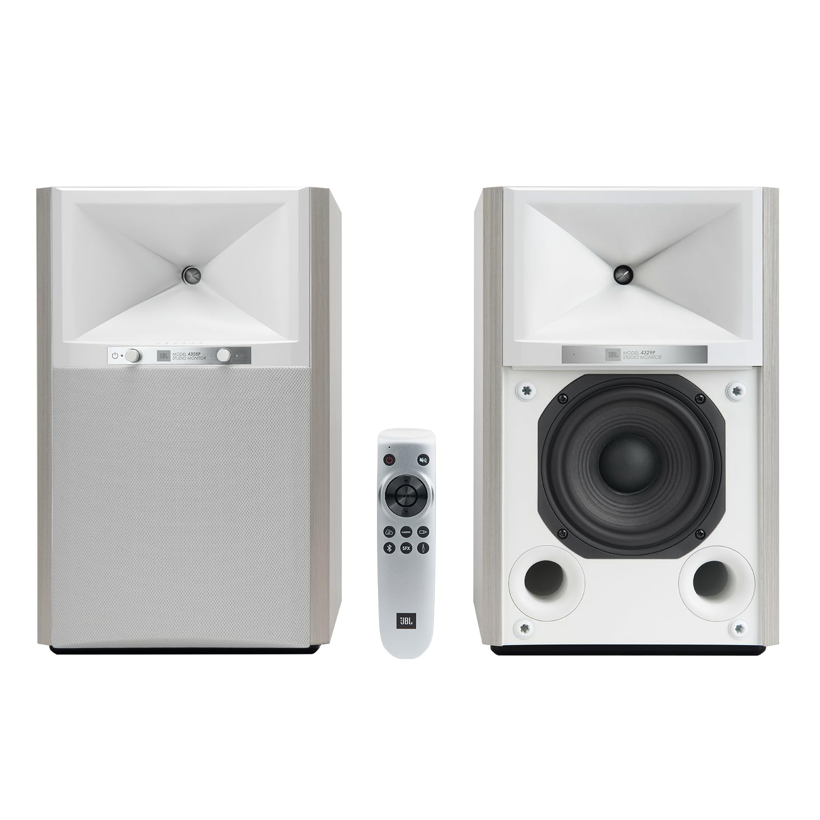 JBL MODEL 4308 COMPACT MONITOR スピーカー Amazon.com: JBL 4305P Studio Monitor Powered Bookshelf Speaker