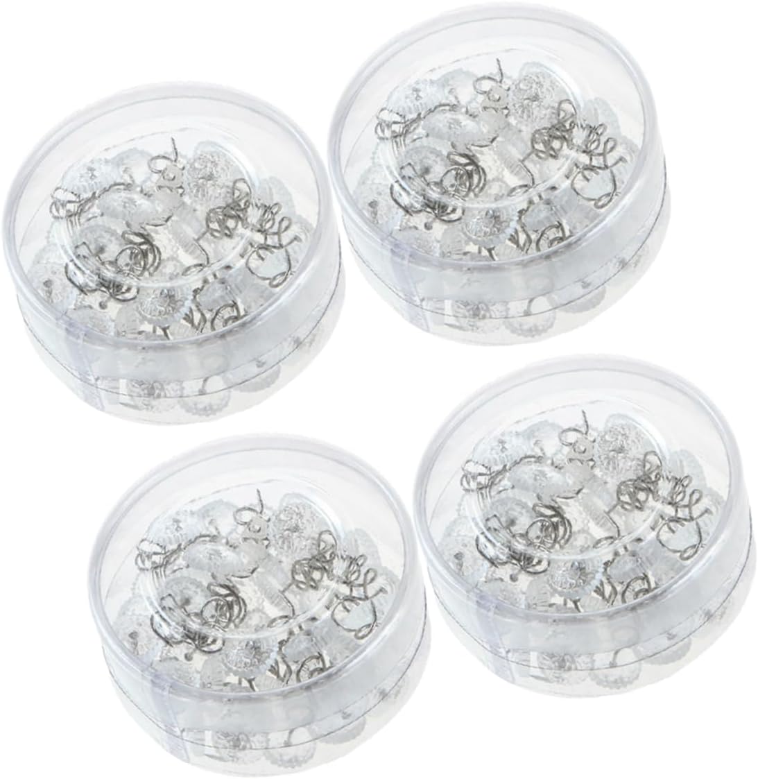 MERRYHAPY 80pieces Bed Sheet Fasteners Twisted Nails Secure Clips for Quilt Sofa Blankets and Upholstery for Preventing and Movement