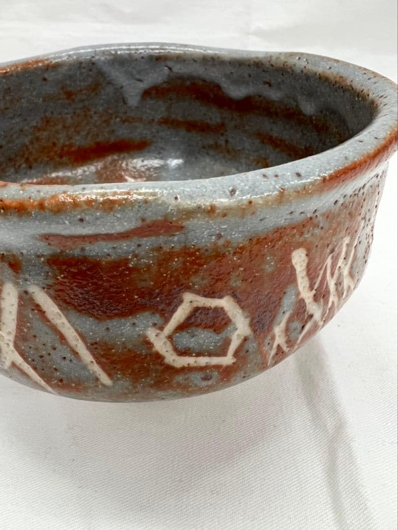 Ｔ６９４　茶碗　『鼡志野』『桃山窯　林英二 造』　共箱　抹茶碗　茶道具 Amazon.co.jp: 鼠志野 茶碗 桃山窯 林英仁 茶道具 : ホーム＆キッチン