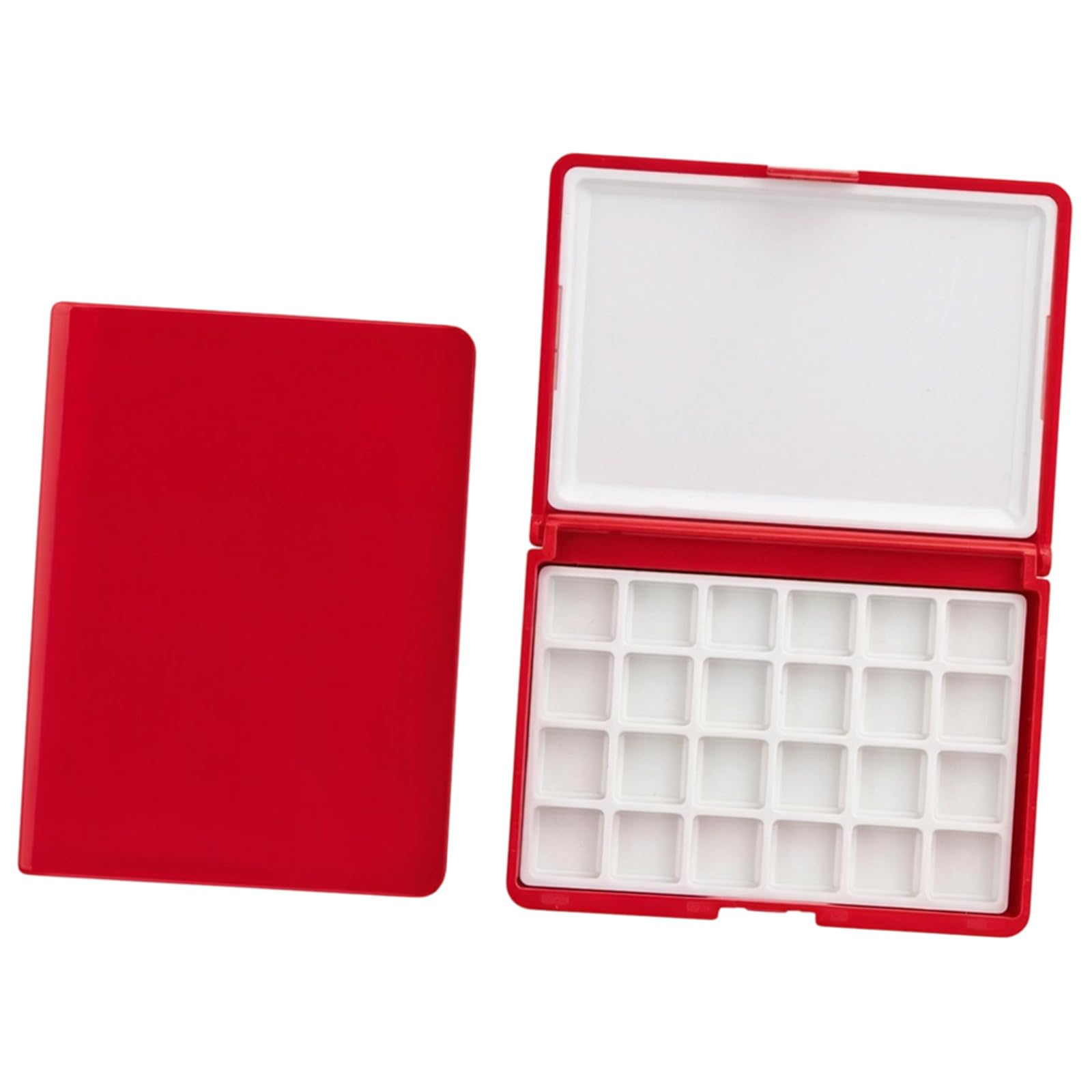 Watercolor Palette 24 Wells Paint Storage Container for Acrylic Watercolor Oil Paint Storage and Mixing Color Leak Container