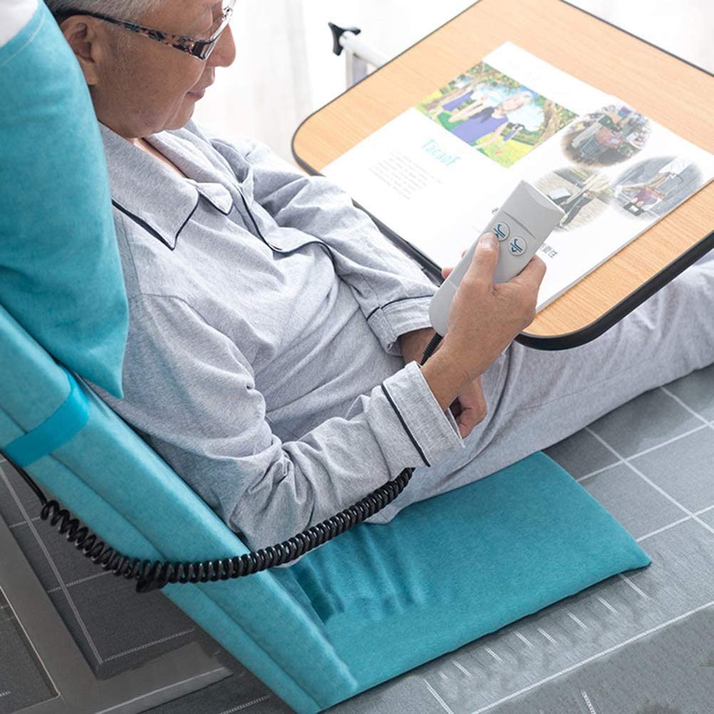 Reposacabezas eléctrico con inclinación, elevador de almohadas médicas, respaldo de cama ajustable portátil, ayuda para sentarse y levantarse para personas mayores, recuperación después de una cirugía