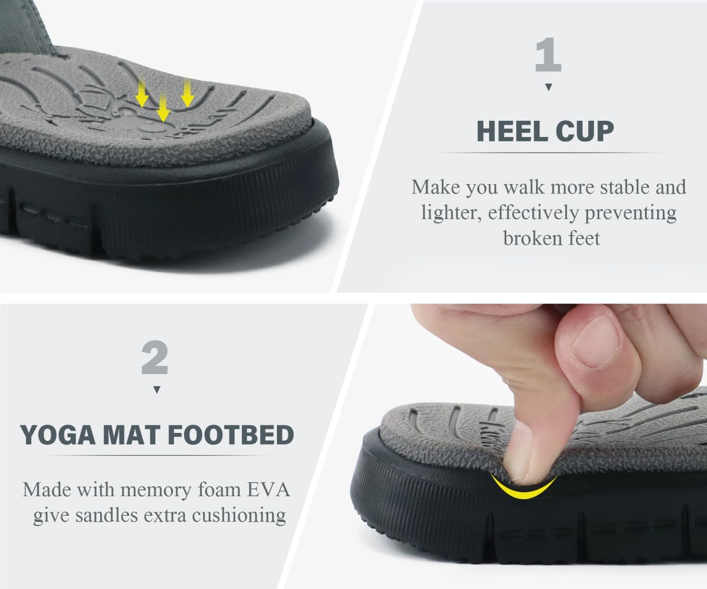 KuaiLu Comfortable Flip Flops for Women with Arch Support Summer Beach Walking Thong Sandals Slip On Indoor Outdoor - Image 6