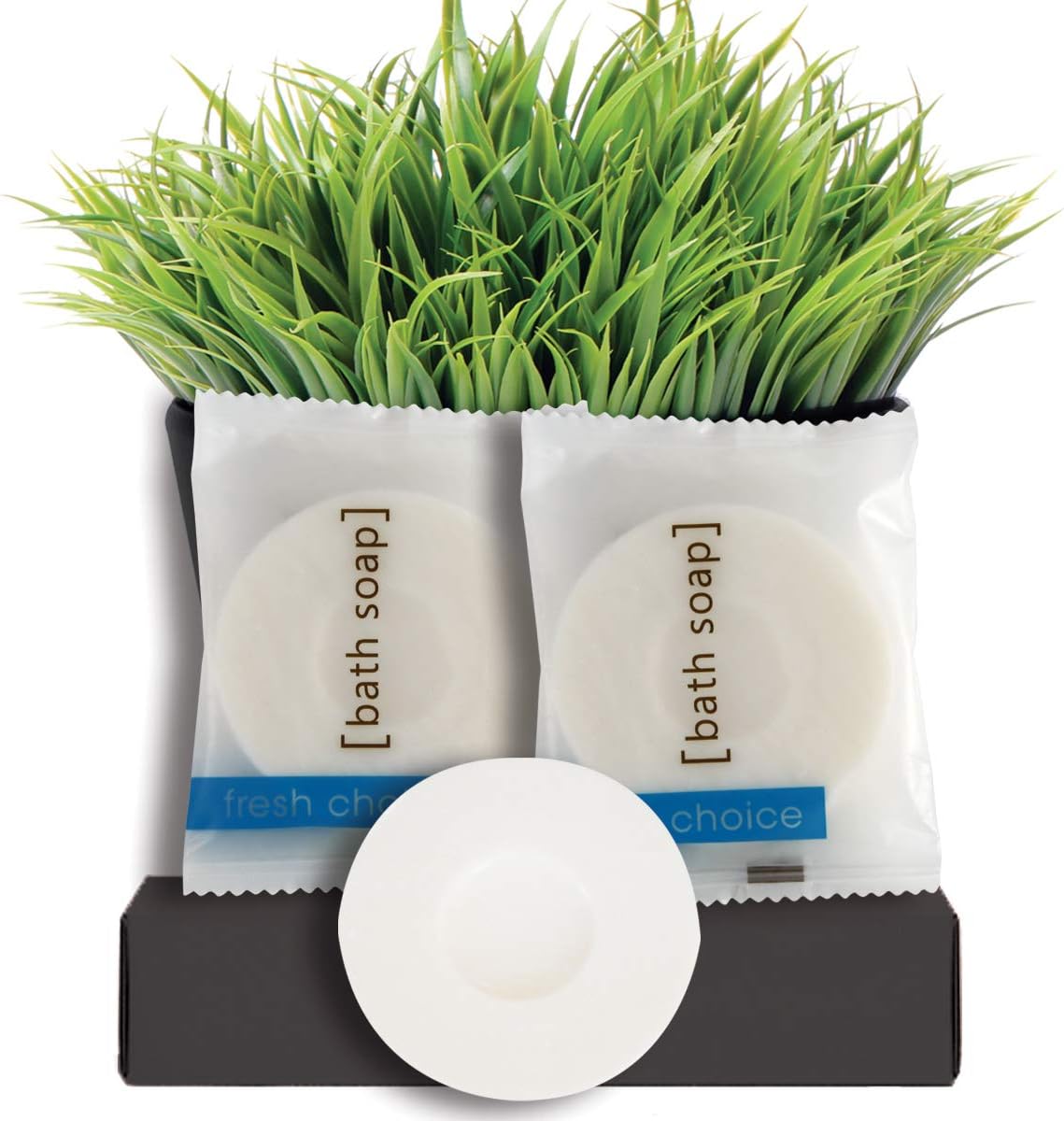 Bulk Hotel Soap, Individually Wrapped Bar Soaps, Mini Trial Size Toiletries, Bath Body Hand Soap for Vacation Rentals and Motel Guest Bathroom, 1oz, 50 Pack